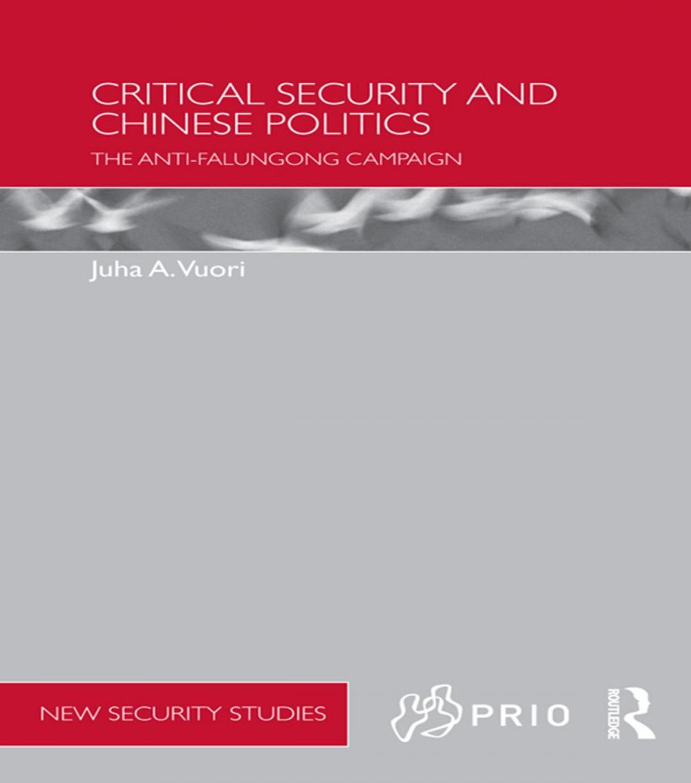 Big bigCover of Critical Security and Chinese Politics