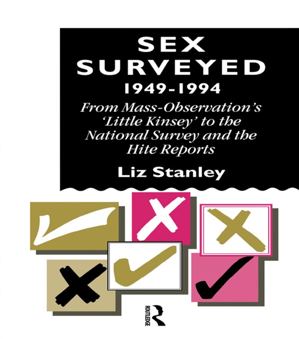 Big bigCover of Sex Surveyed, 1949-1994