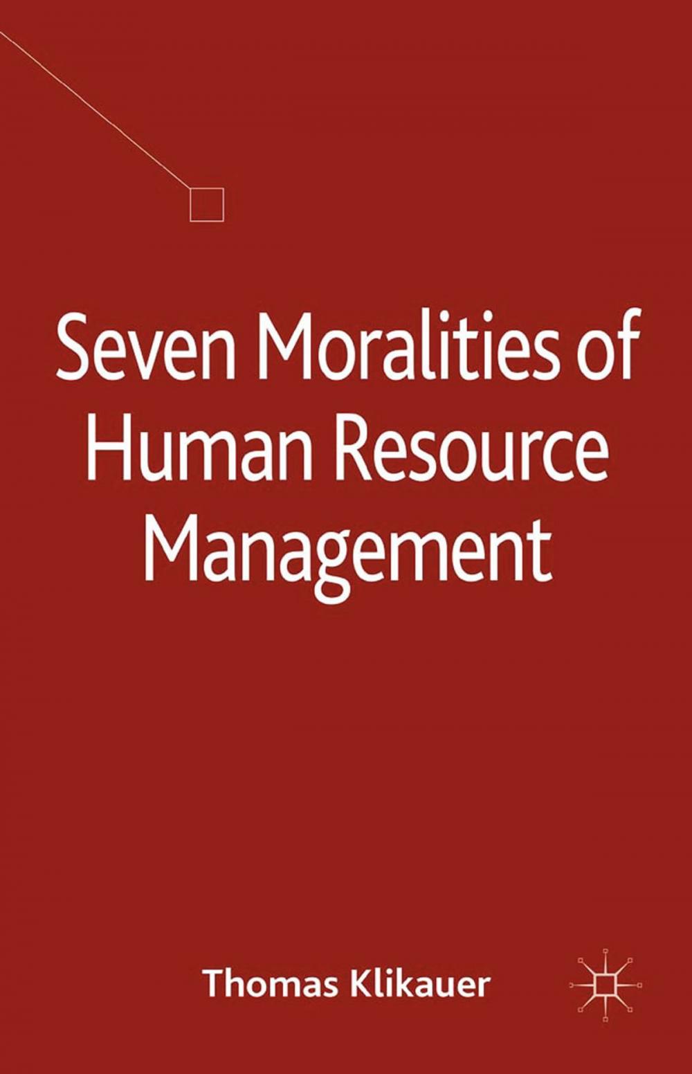 Big bigCover of Seven Moralities of Human Resource Management