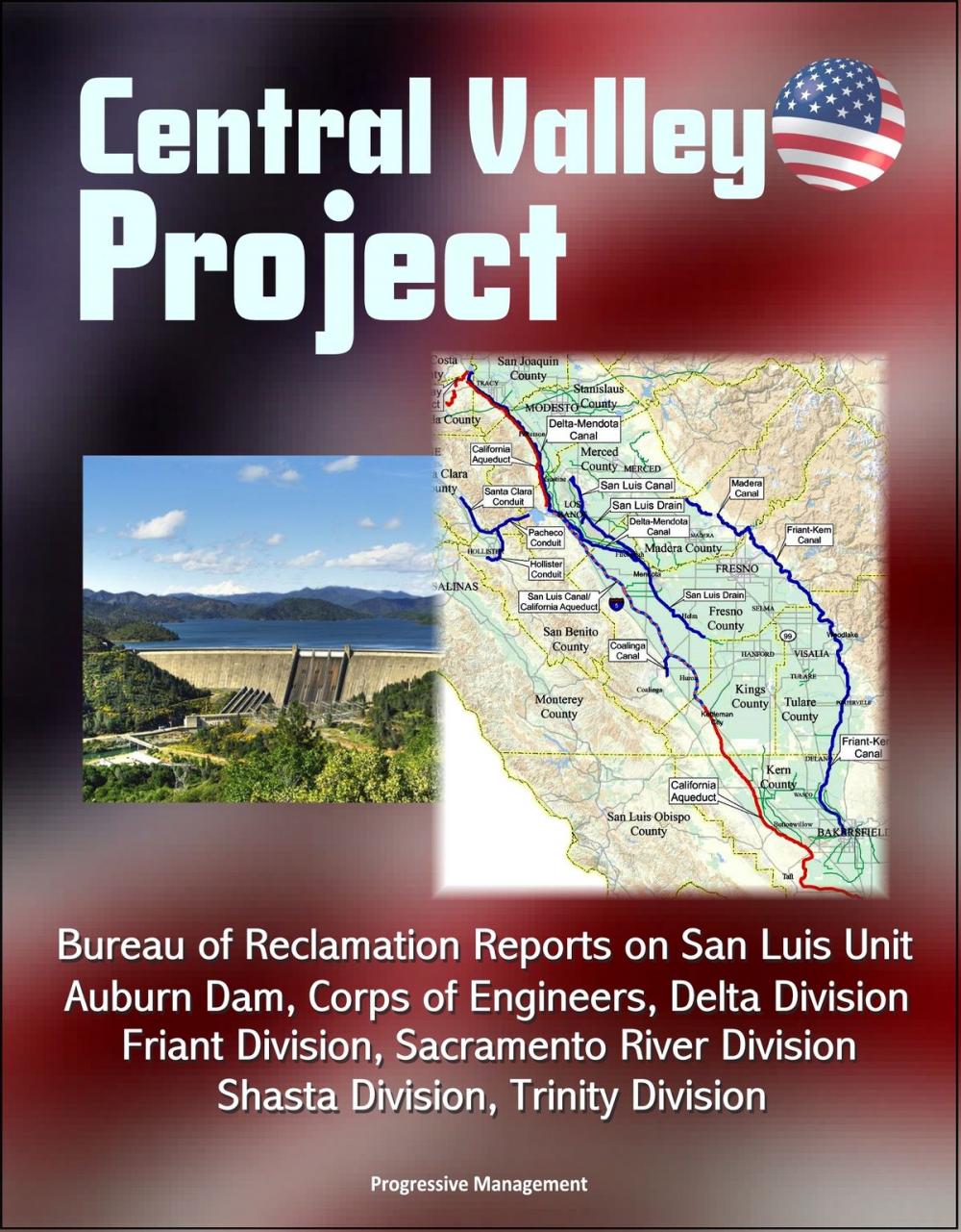 Big bigCover of Central Valley Project: Bureau of Reclamation Reports on San Luis Unit, Auburn Dam, Corps of Engineers, Delta Division, Friant Division, Sacramento River Division, Shasta Division, Trinity Division