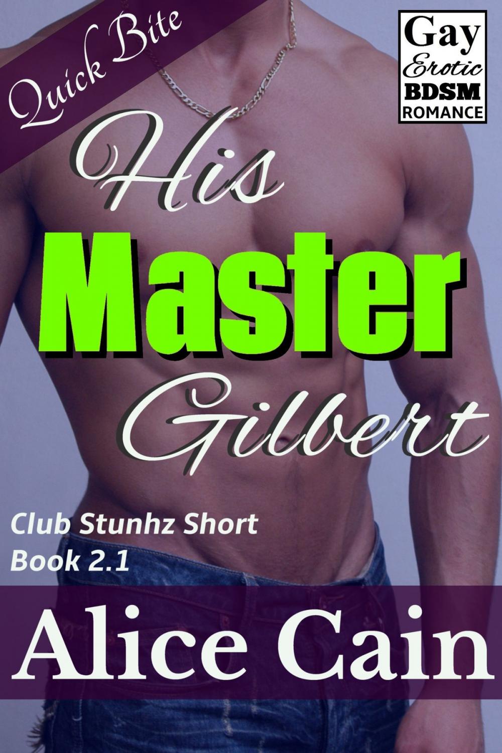 Big bigCover of His Master Gilbert [Gay Erotic BDSM romance]