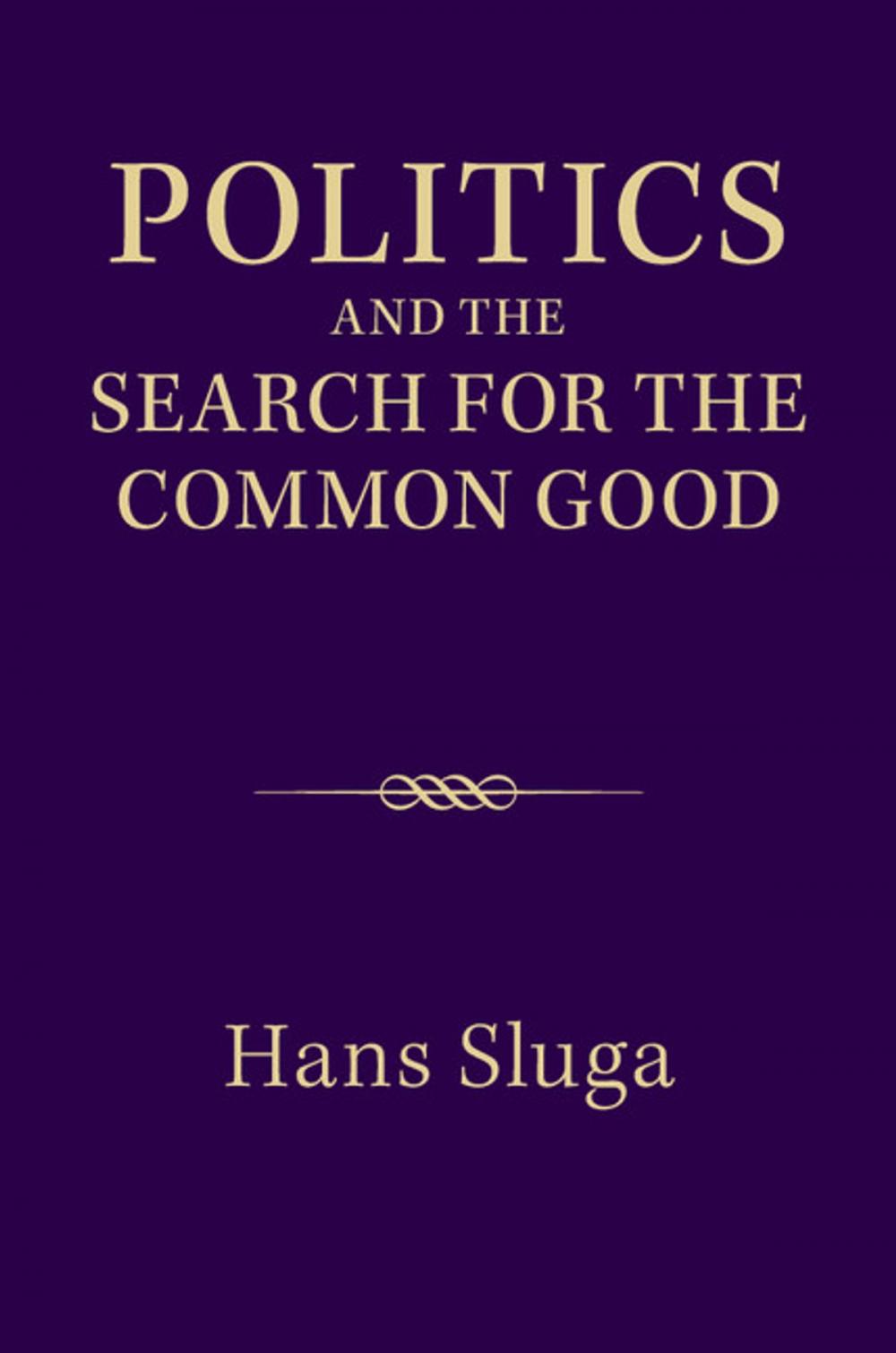 Big bigCover of Politics and the Search for the Common Good