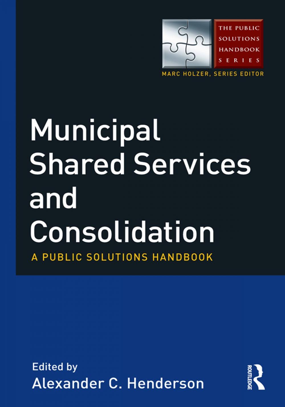 Big bigCover of Municipal Shared Services and Consolidation