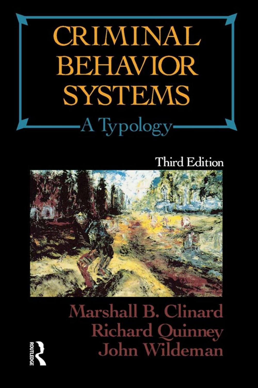 Big bigCover of Criminal Behavior Systems