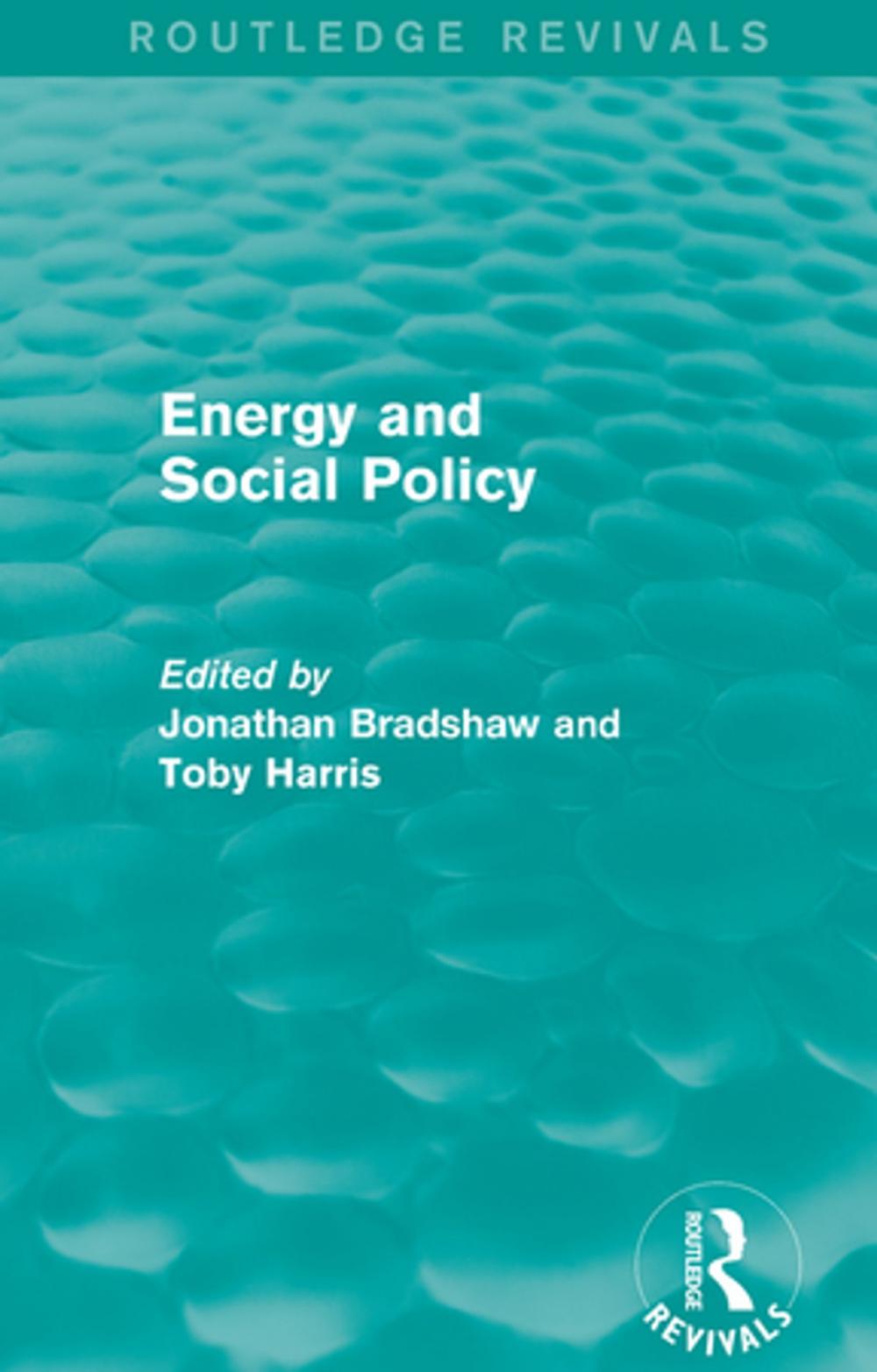 Big bigCover of Energy and Social Policy (Routledge Revivals)