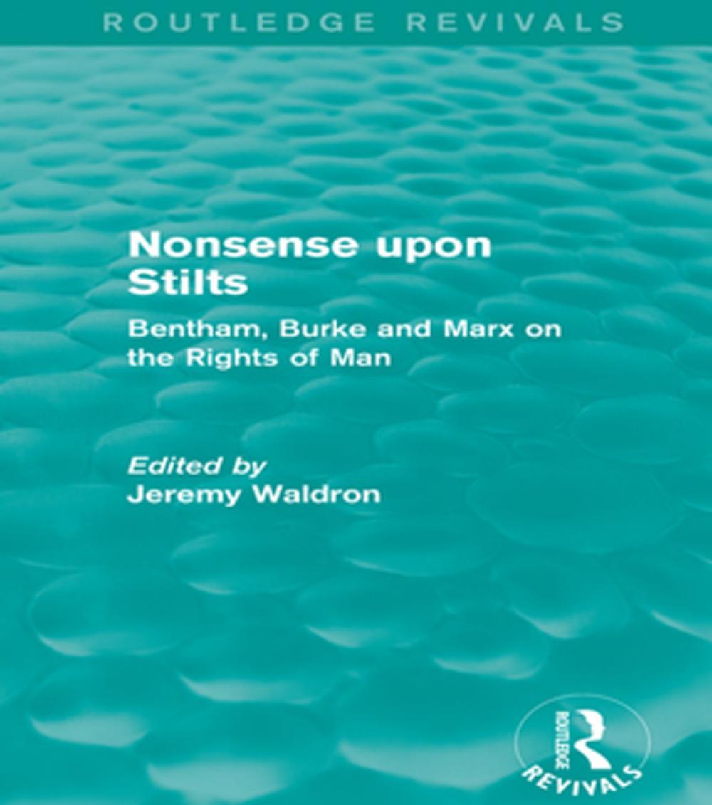 Big bigCover of Nonsense upon Stilts (Routledge Revivals)