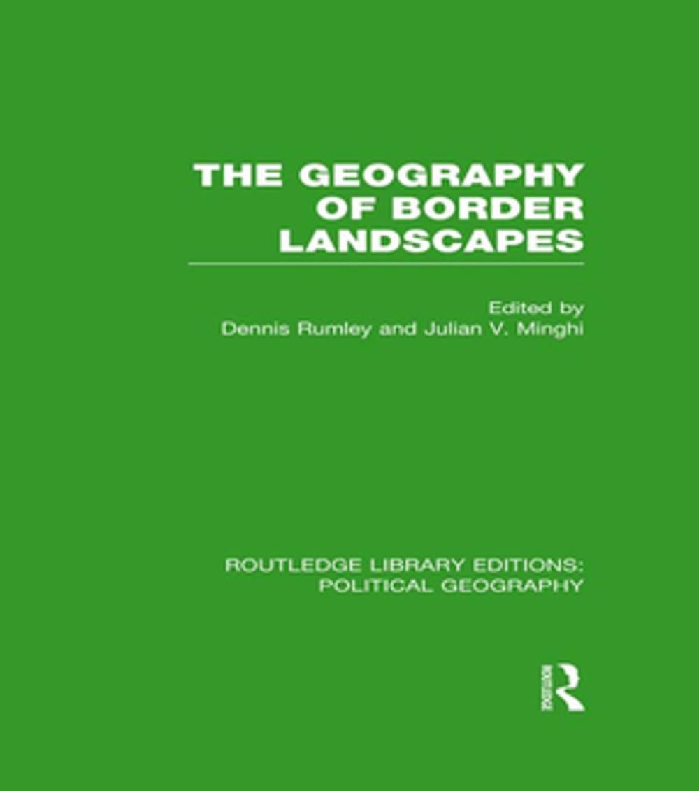 Big bigCover of The Geography of Border Landscapes