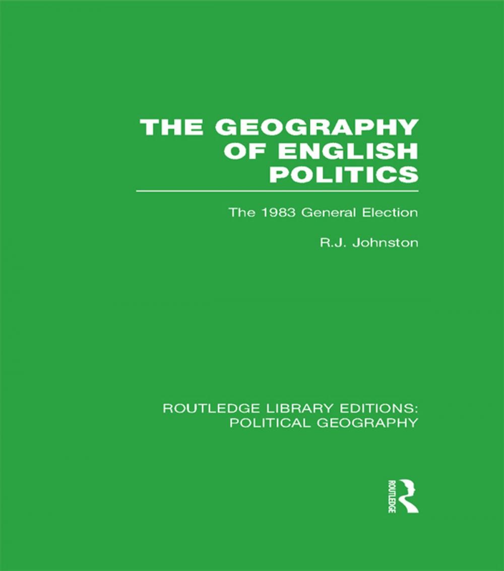 Big bigCover of The Geography of English Politics