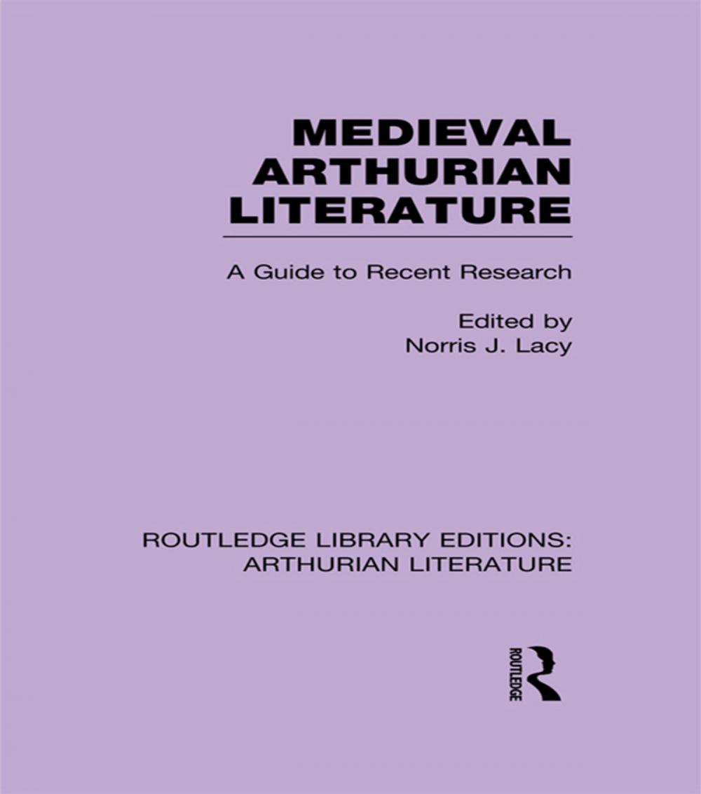 Big bigCover of Medieval Arthurian Literature