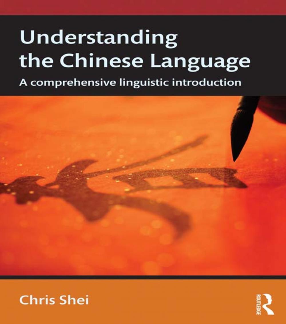 Big bigCover of Understanding the Chinese Language