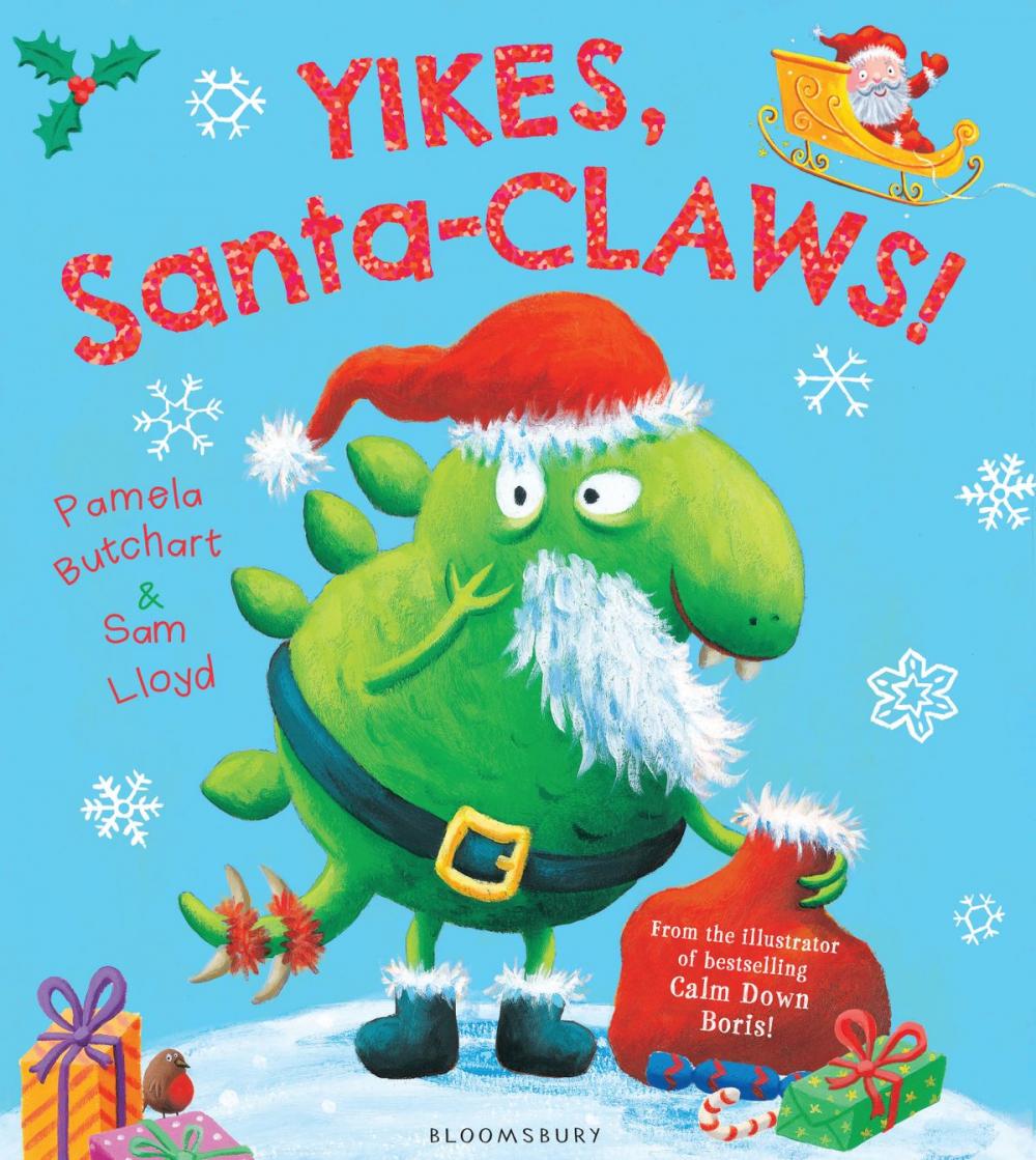 Big bigCover of Yikes, Santa-CLAWS!