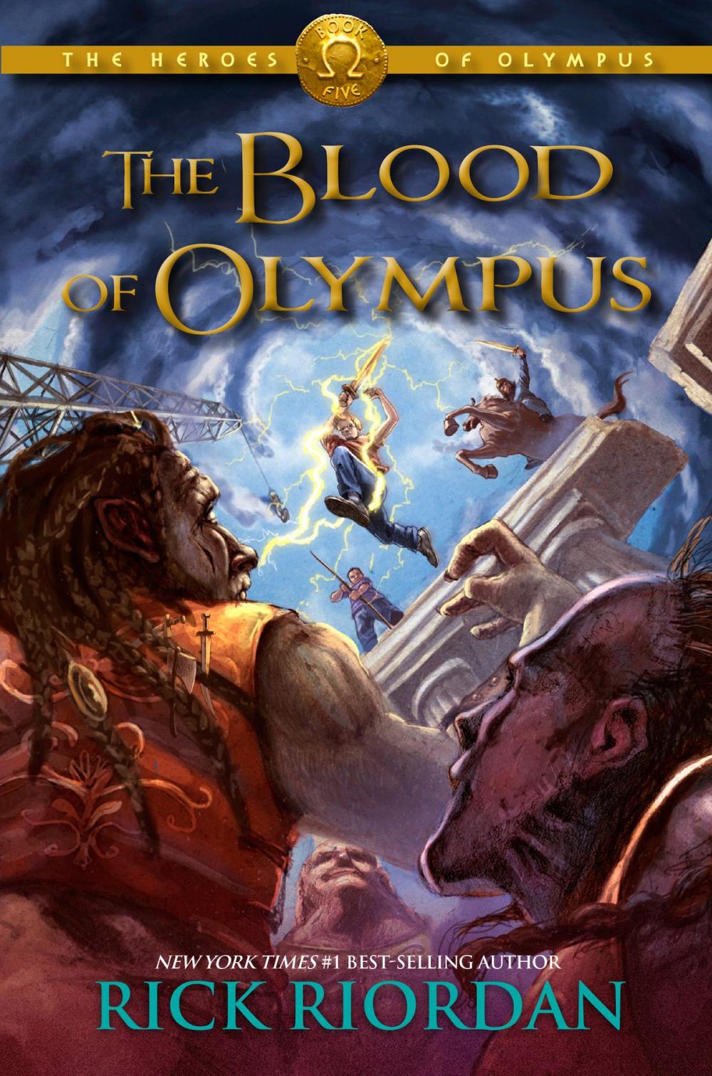 Big bigCover of The Heroes of Olympus,Book Five: The Blood of Olympus