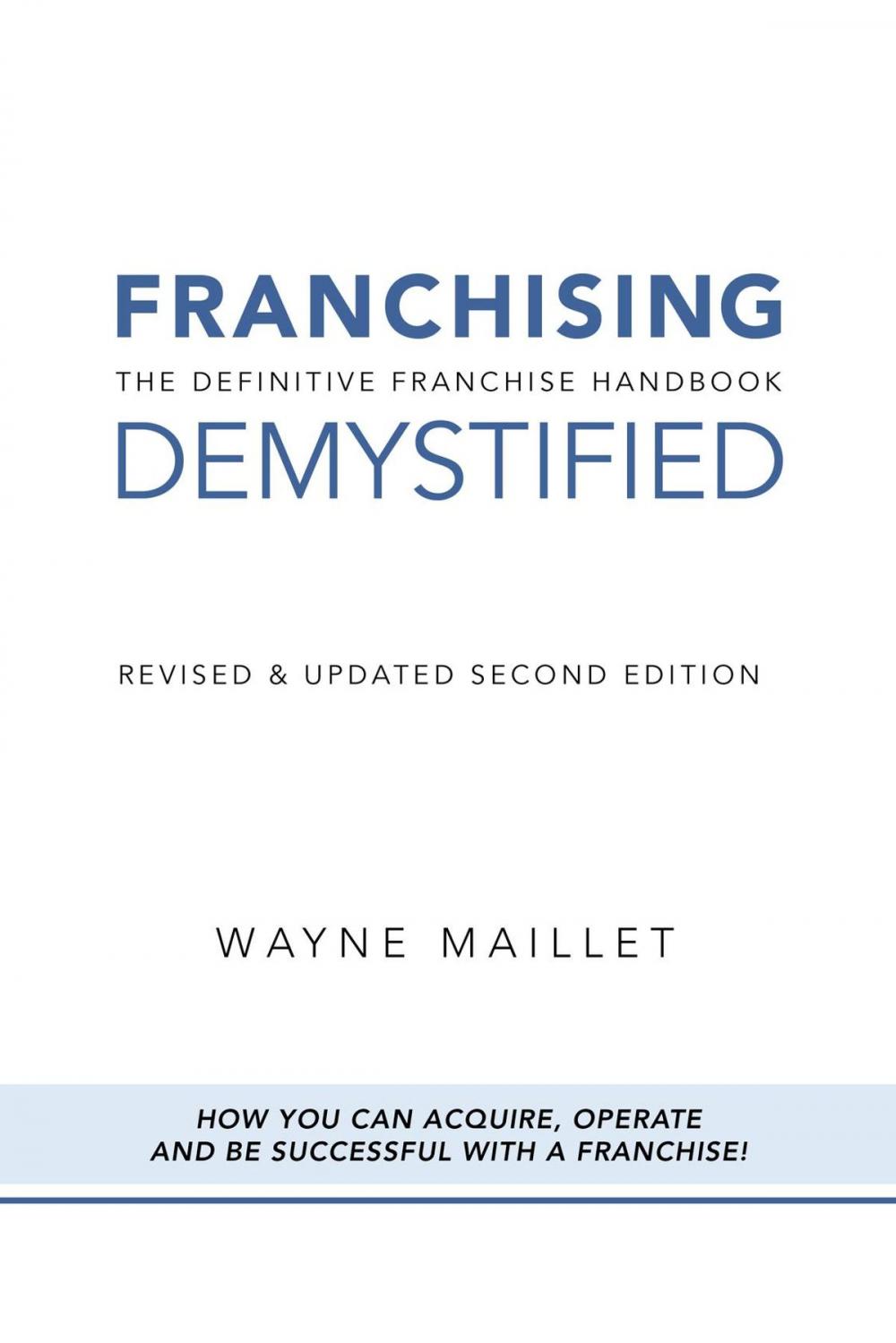 Big bigCover of Franchising Demystified