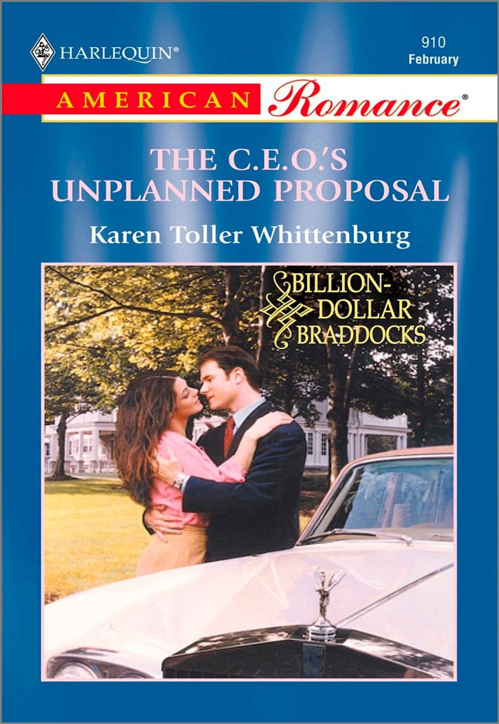 Big bigCover of THE C.E.O.'S UNPLANNED PROPOSAL