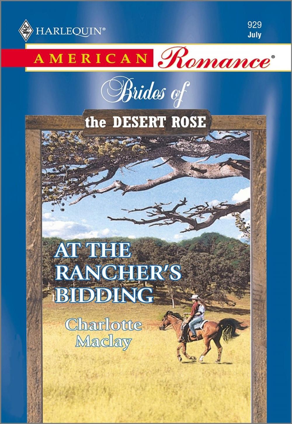 Big bigCover of At the Rancher's Bidding