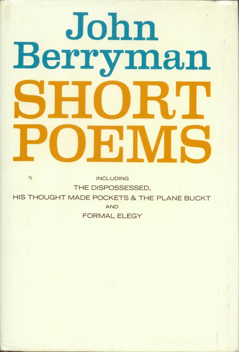 Big bigCover of Short Poems