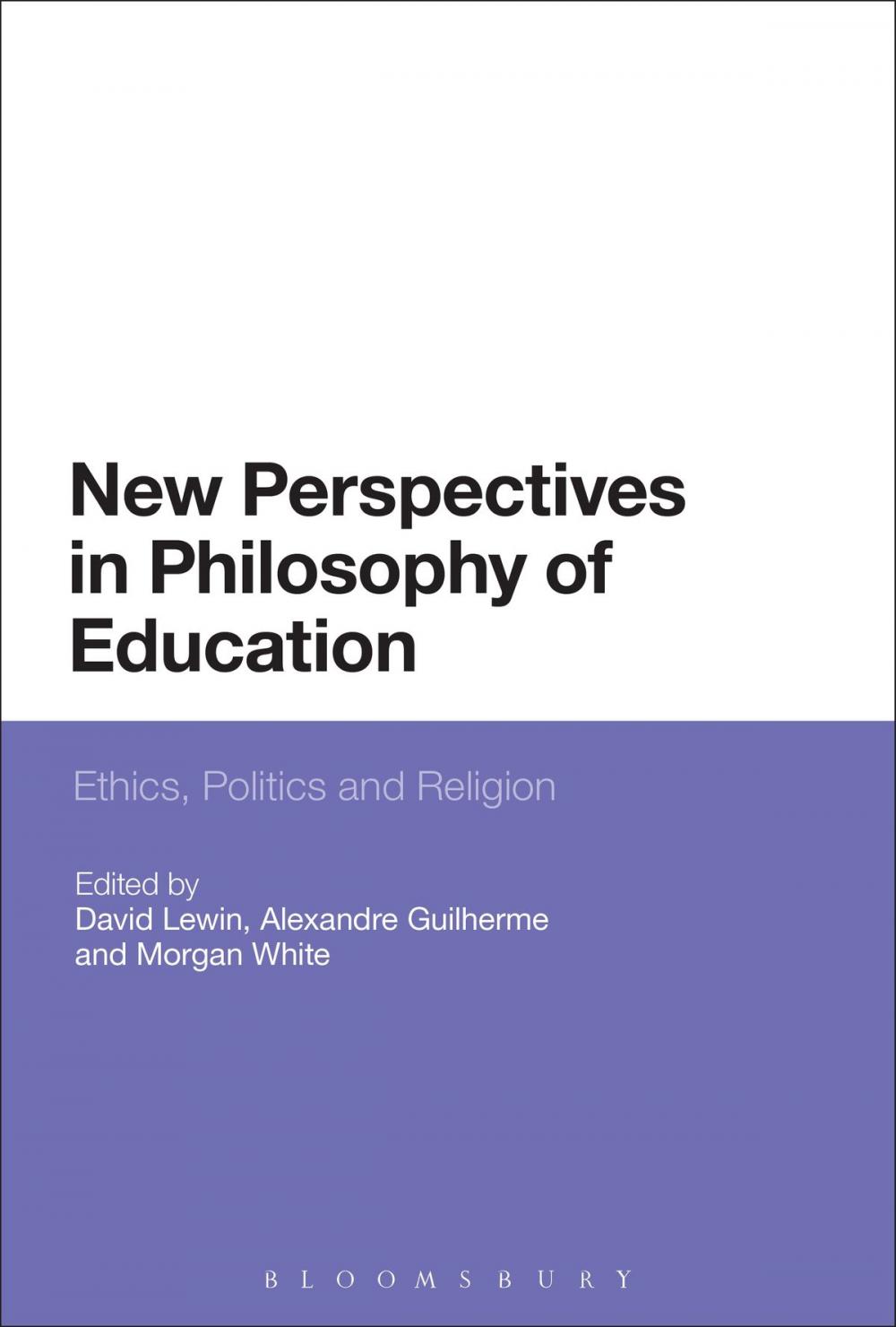 Big bigCover of New Perspectives in Philosophy of Education