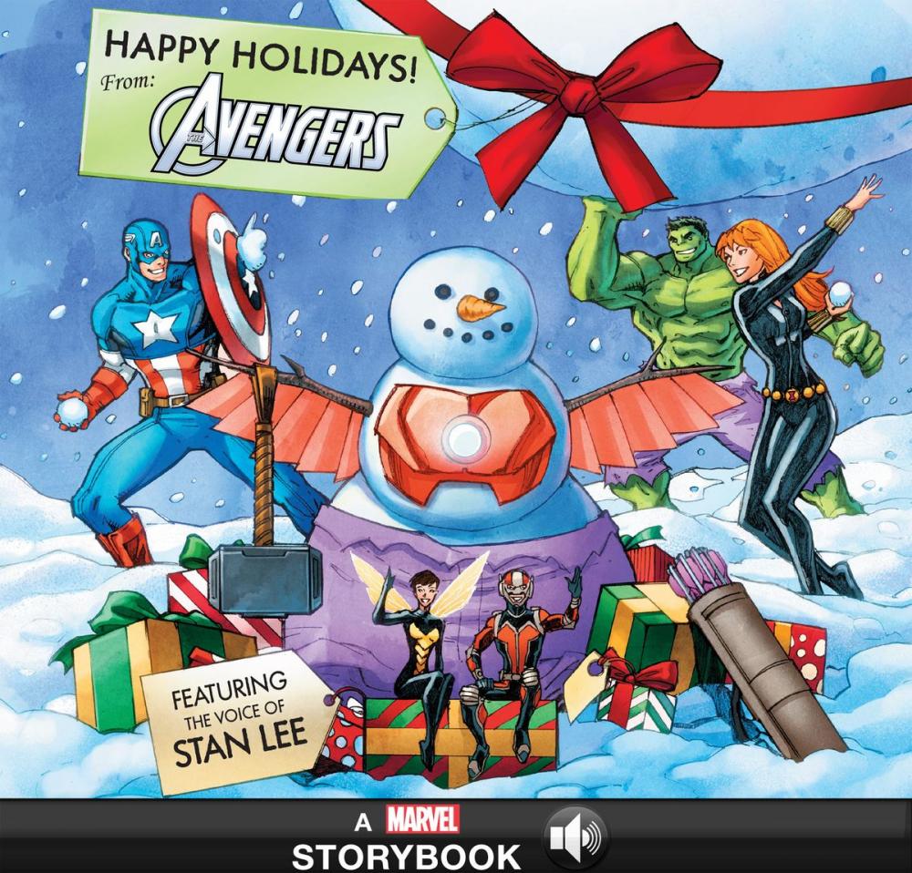 Big bigCover of Happy Holidays! From the Avengers