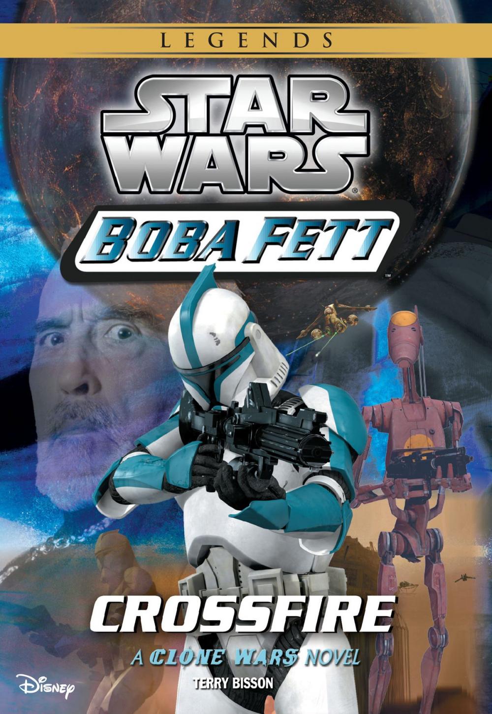 Big bigCover of Star Wars: Boba Fett: Crossfire