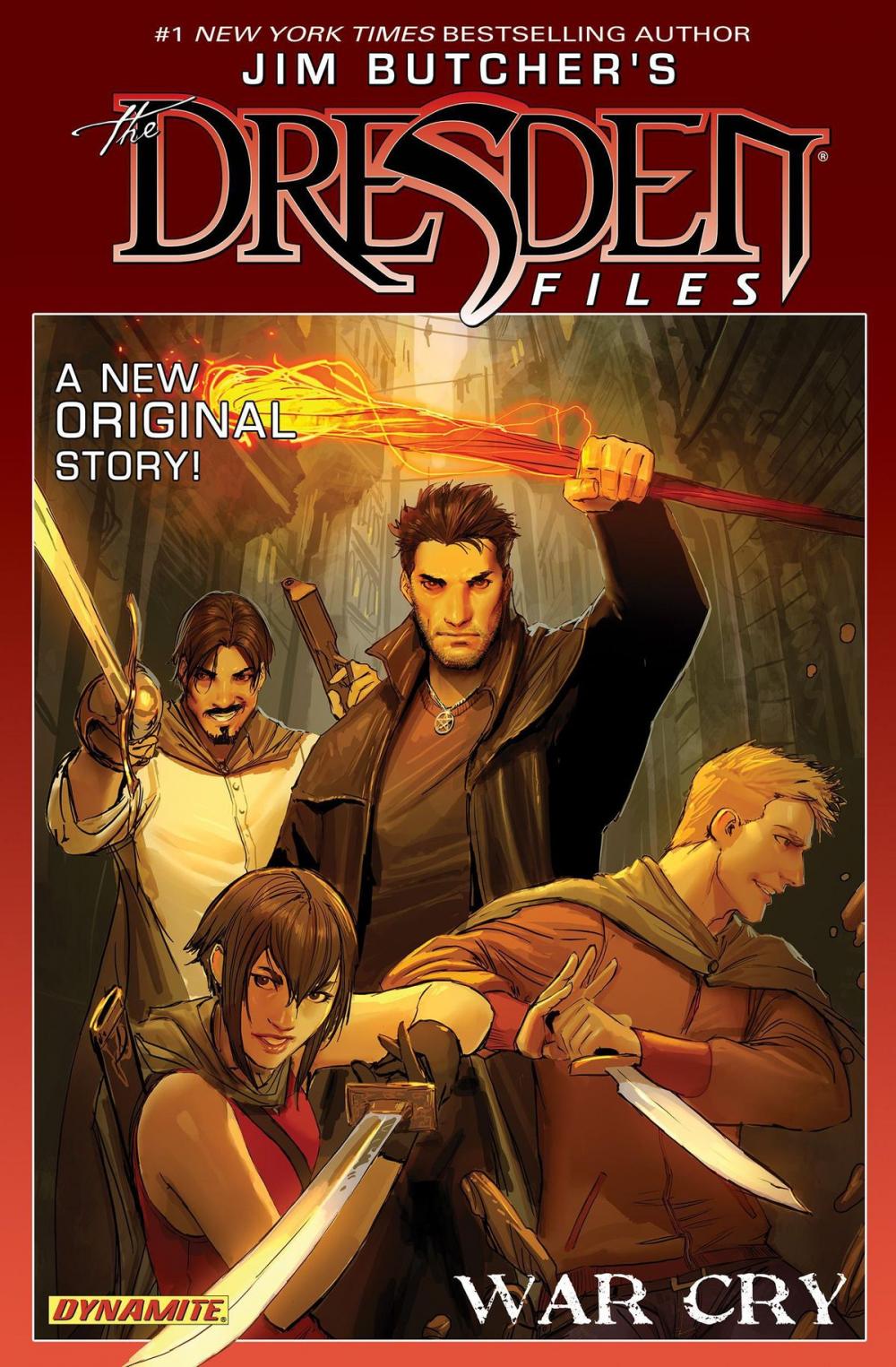 Big bigCover of Jim Butcher's Dresden Files: War Cry