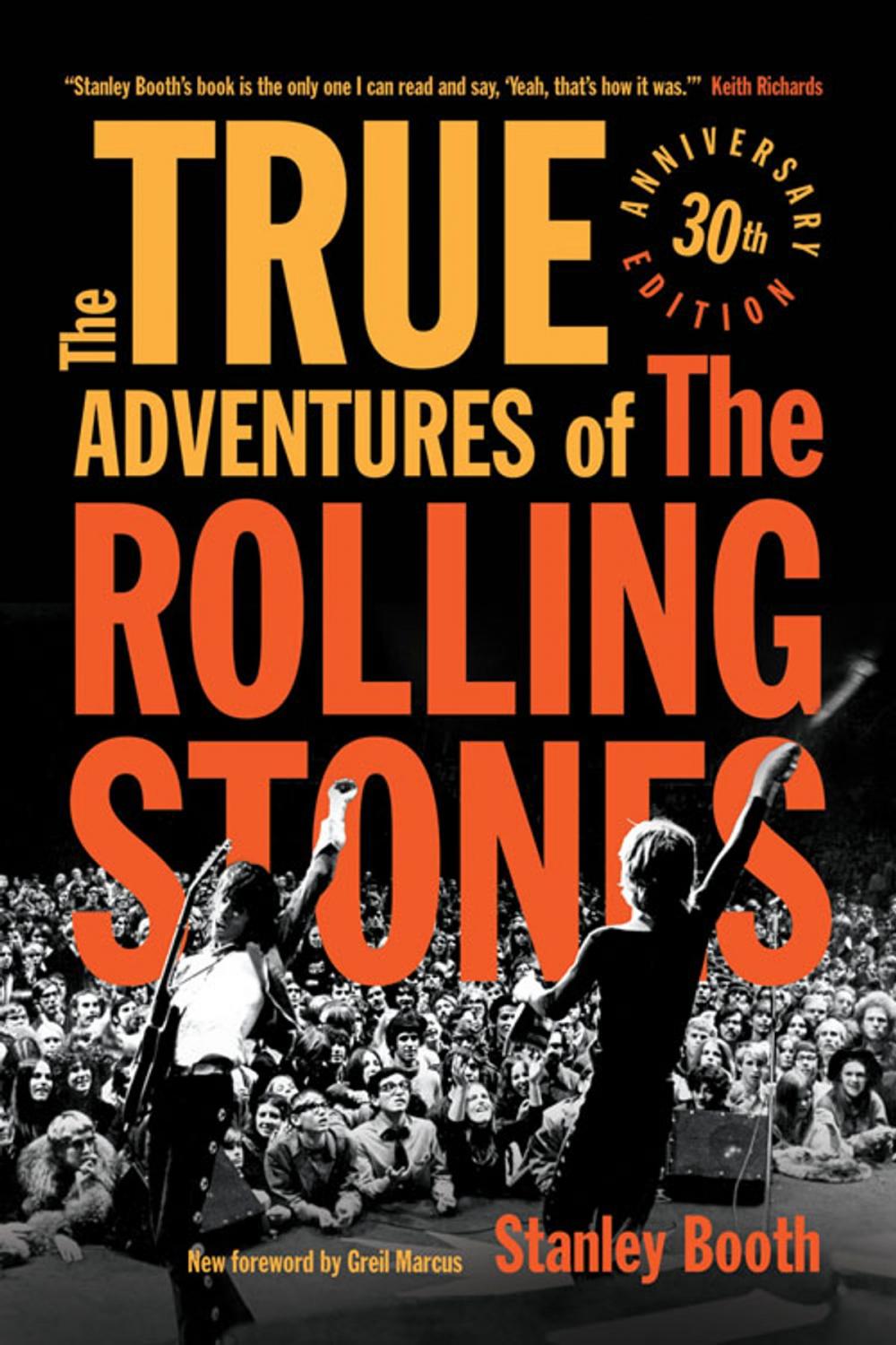 Big bigCover of The True Adventures of the Rolling Stones