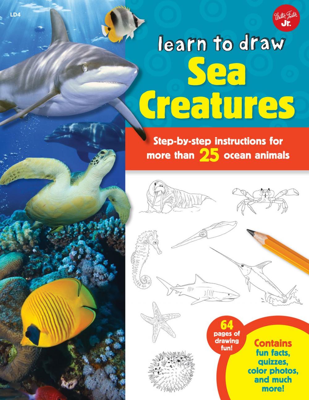 Big bigCover of Learn to Draw Sea Creatures