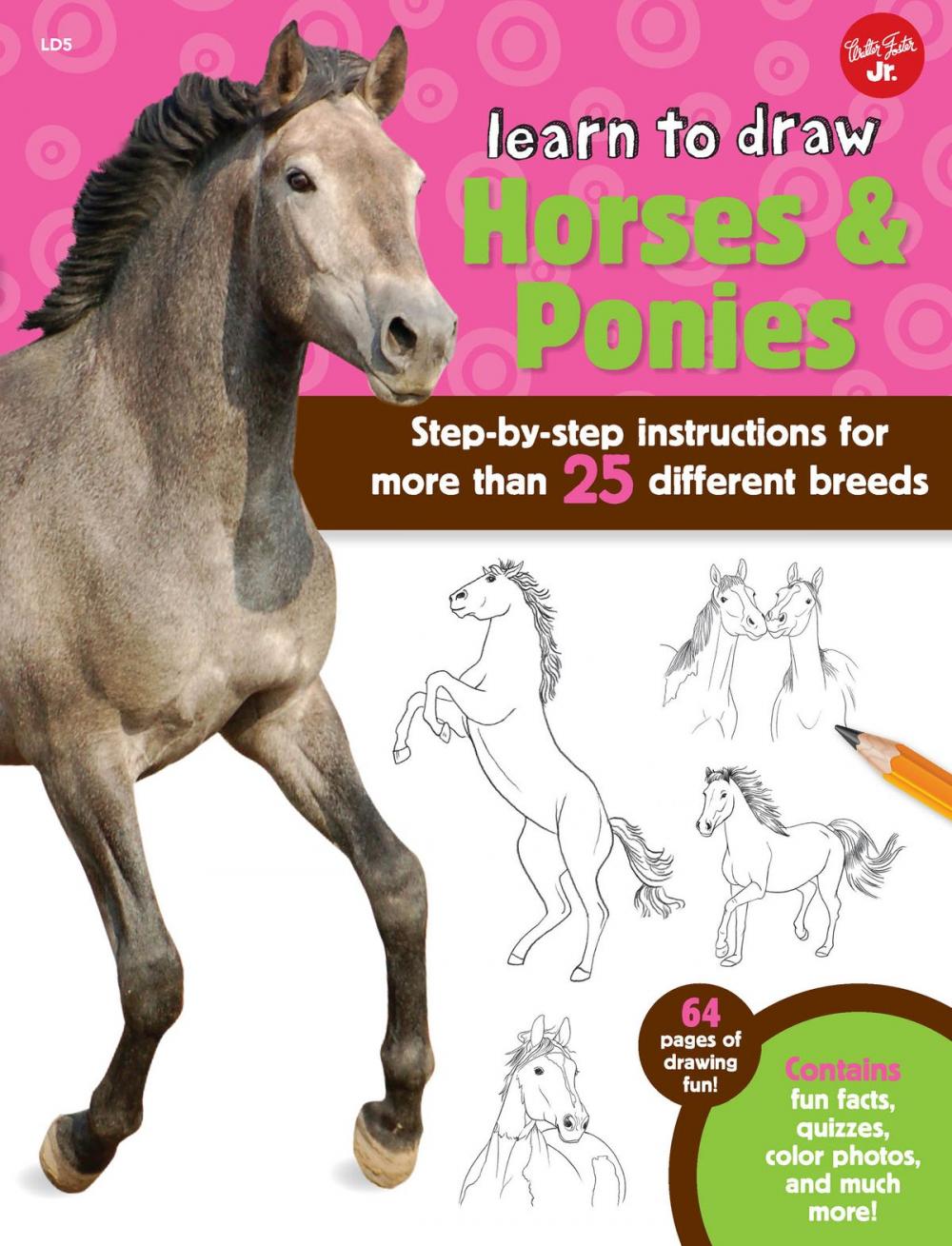 Big bigCover of Learn to Draw Horses & Ponies