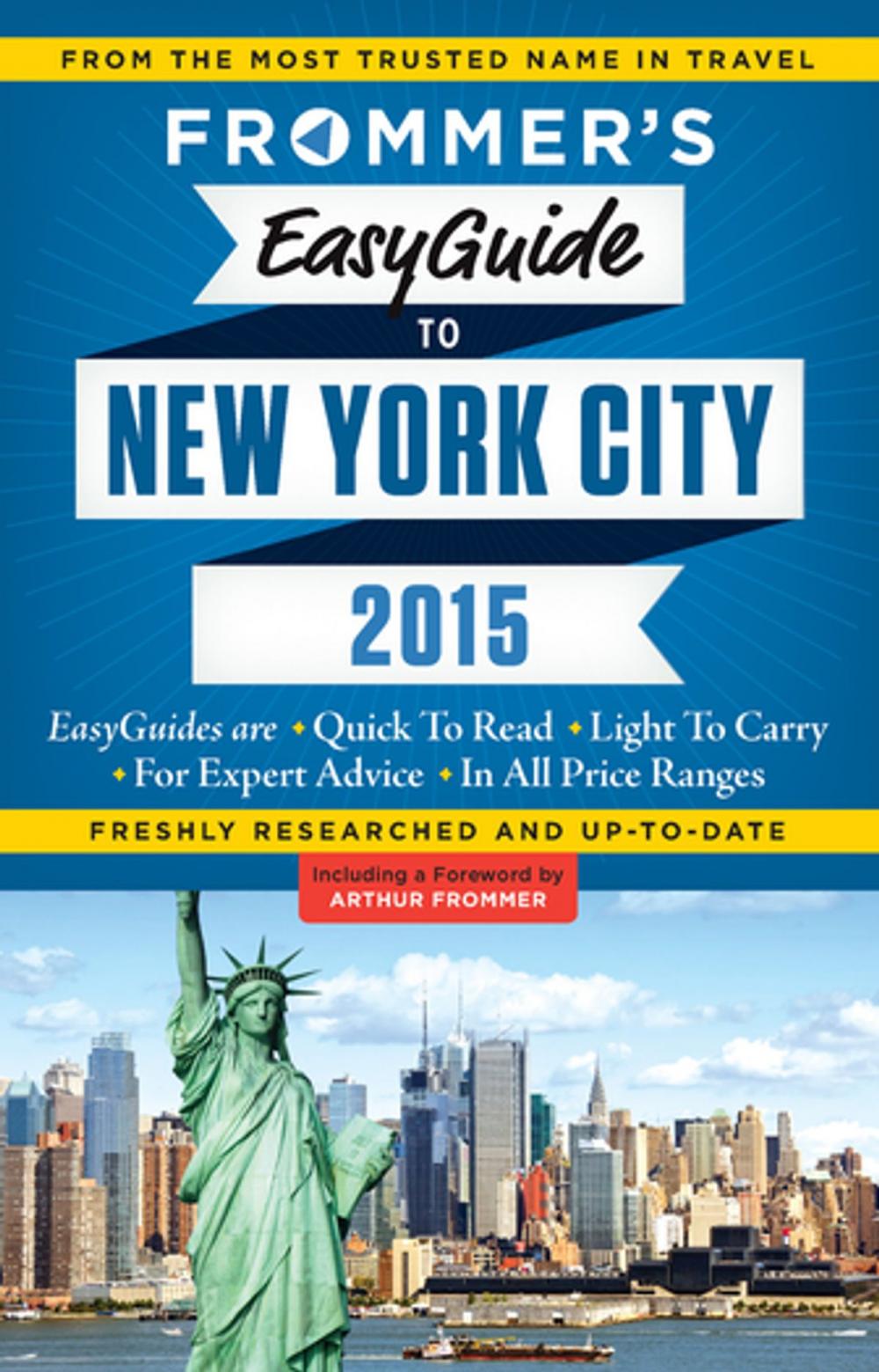 Big bigCover of Frommer's EasyGuide to New York City 2015