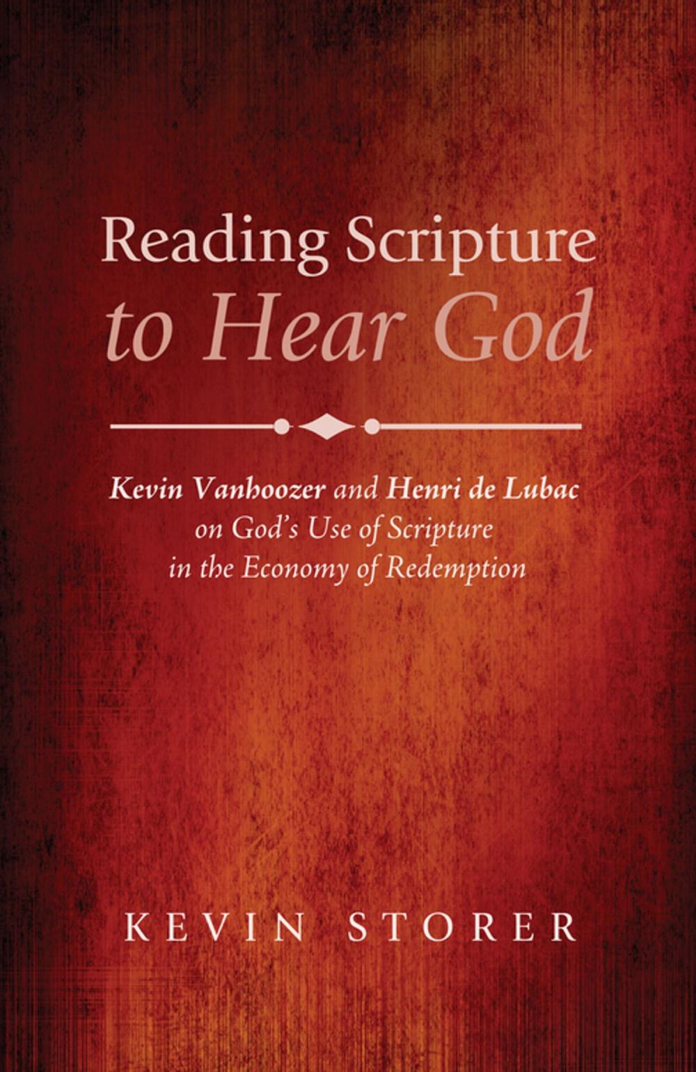 Big bigCover of Reading Scripture to Hear God