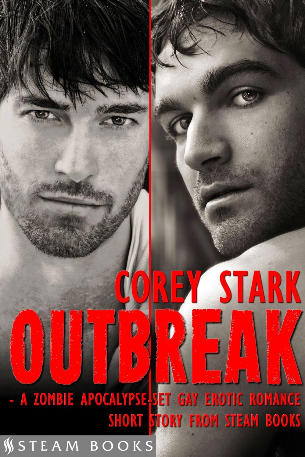 Big bigCover of Outbreak - A Zombie Apocalypse-Set Gay Erotic Romance from Steam Books
