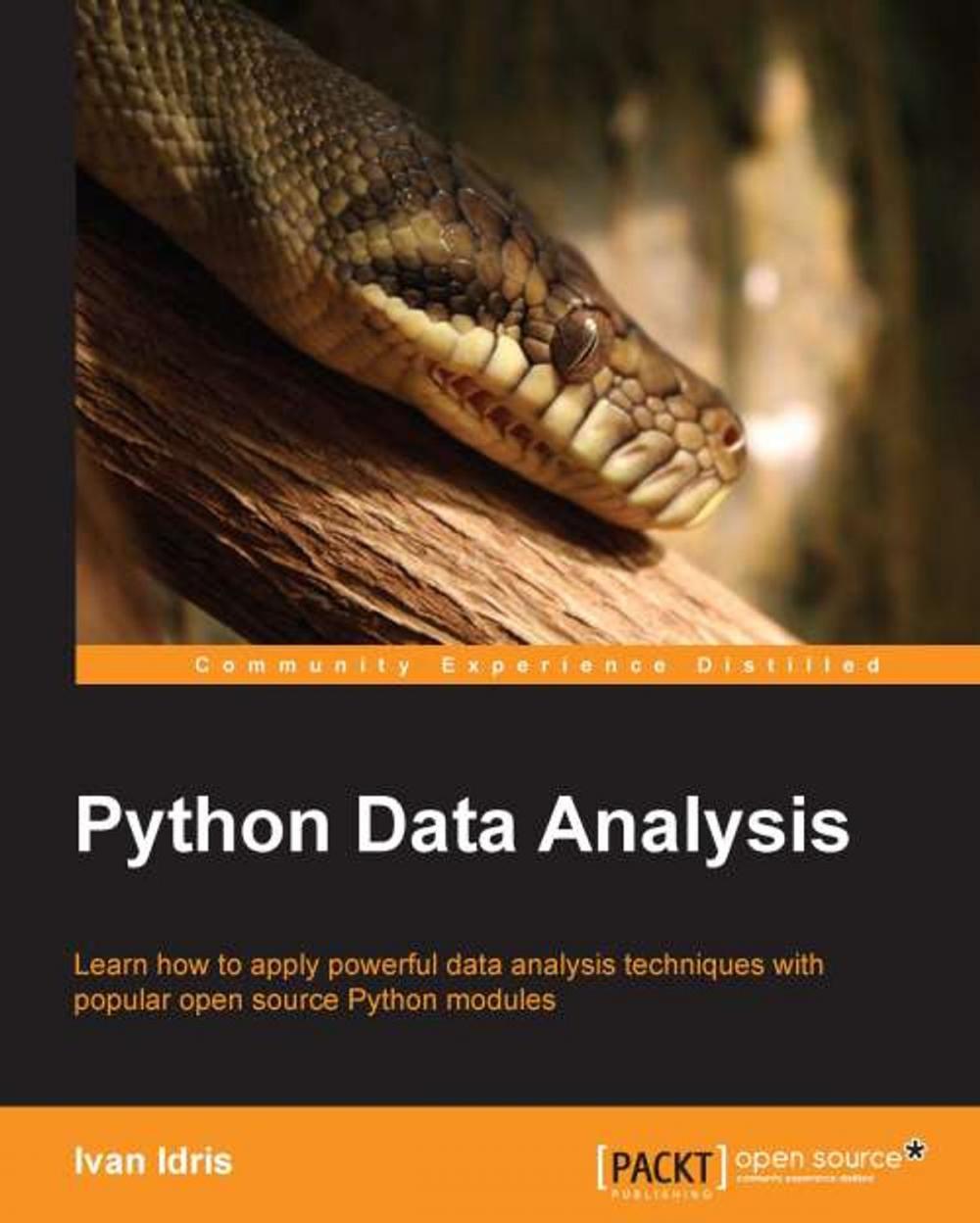 Big bigCover of Python Data Analysis