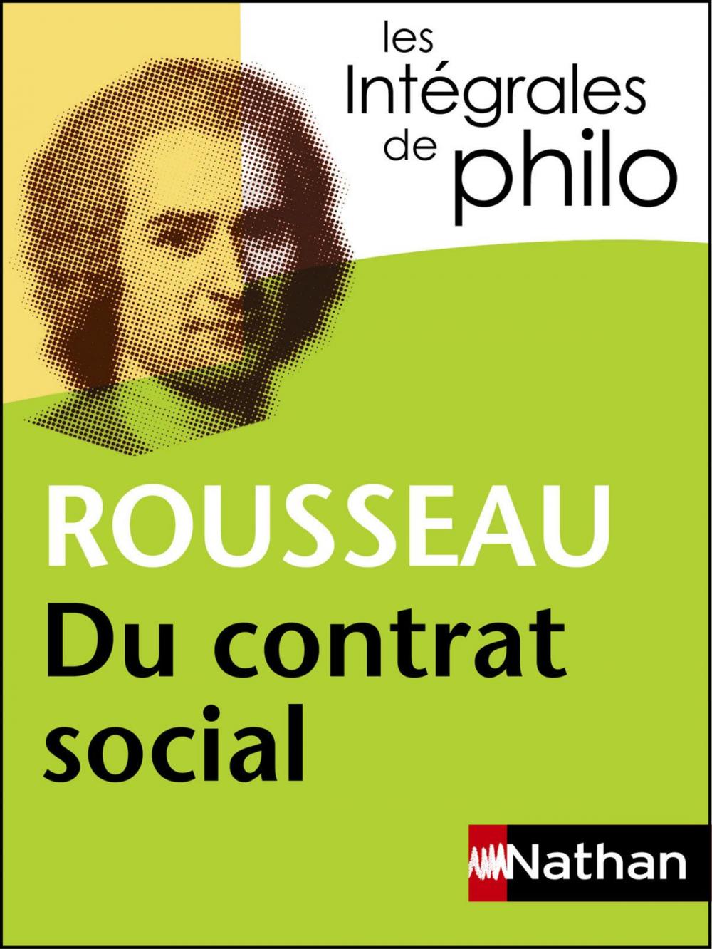 Big bigCover of Intégrales de Philo - ROUSSEAU, Du contrat social