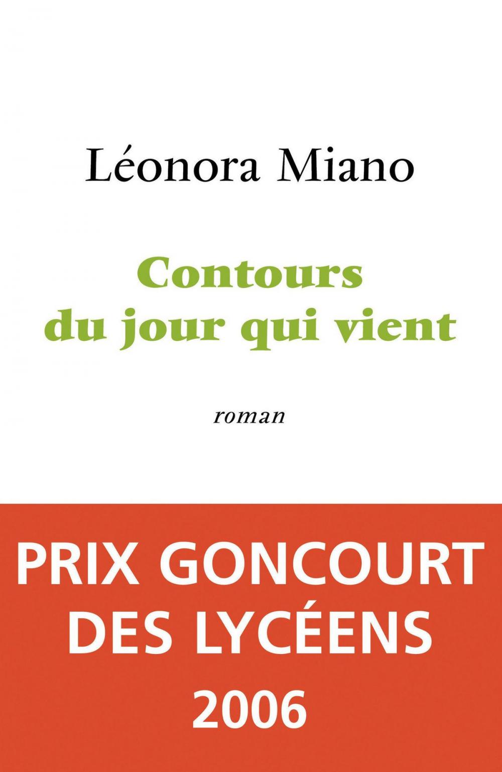 Big bigCover of Contours du jour qui vient