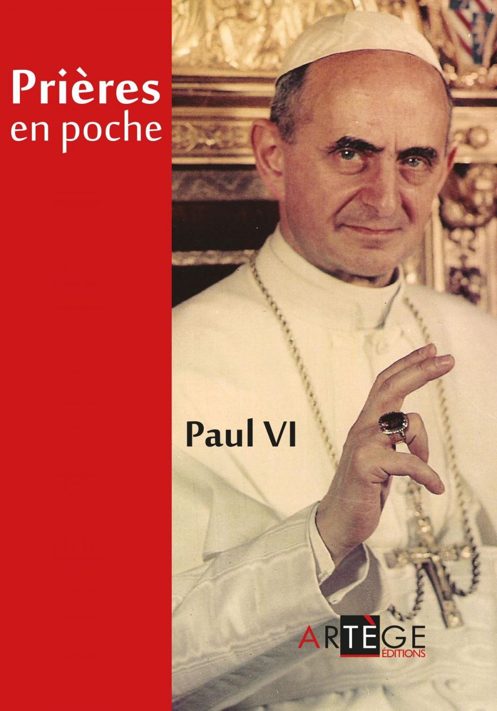 Big bigCover of Prières en poche Paul VI