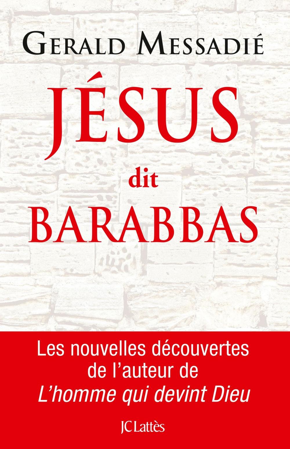 Big bigCover of Jésus dit Barabbas