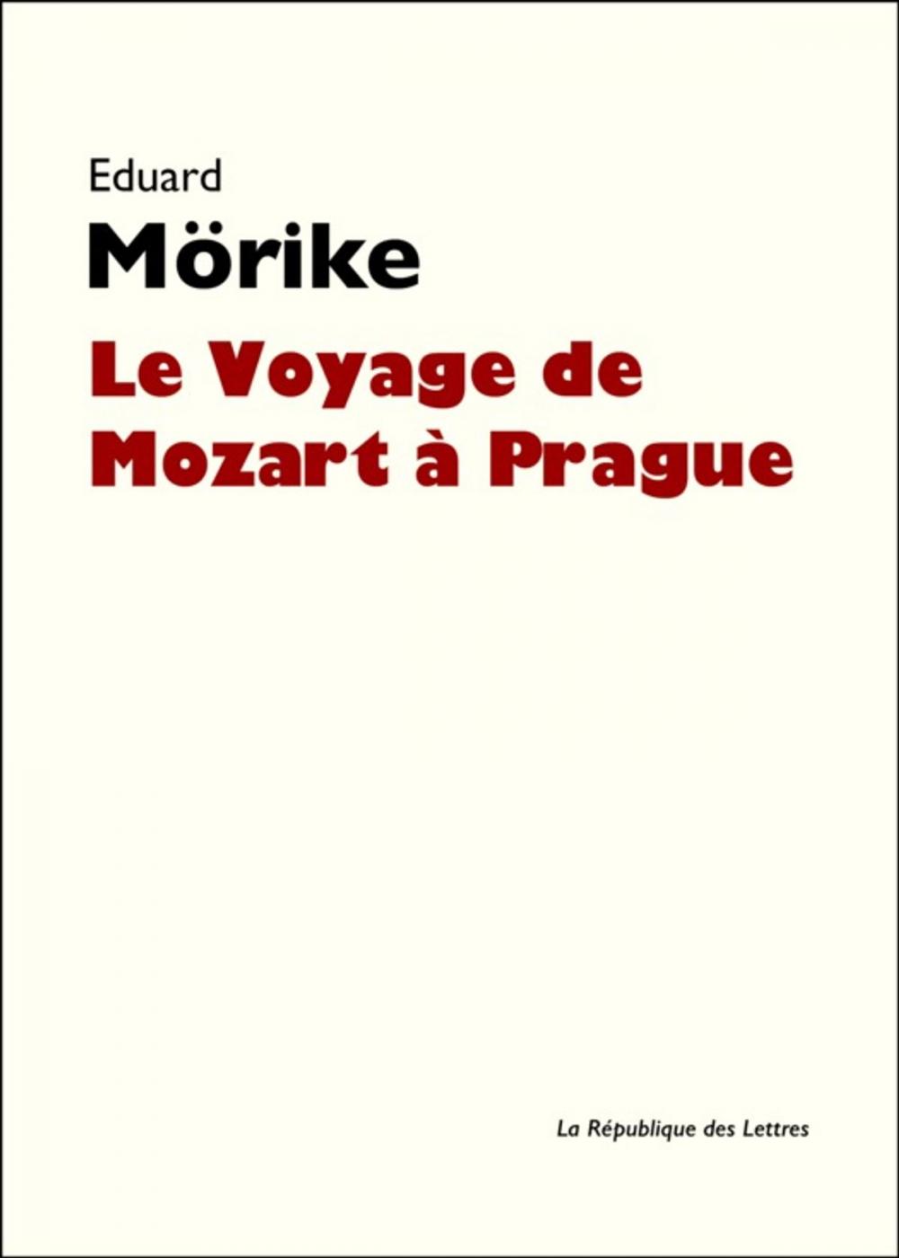 Big bigCover of Le Voyage de Mozart à Prague