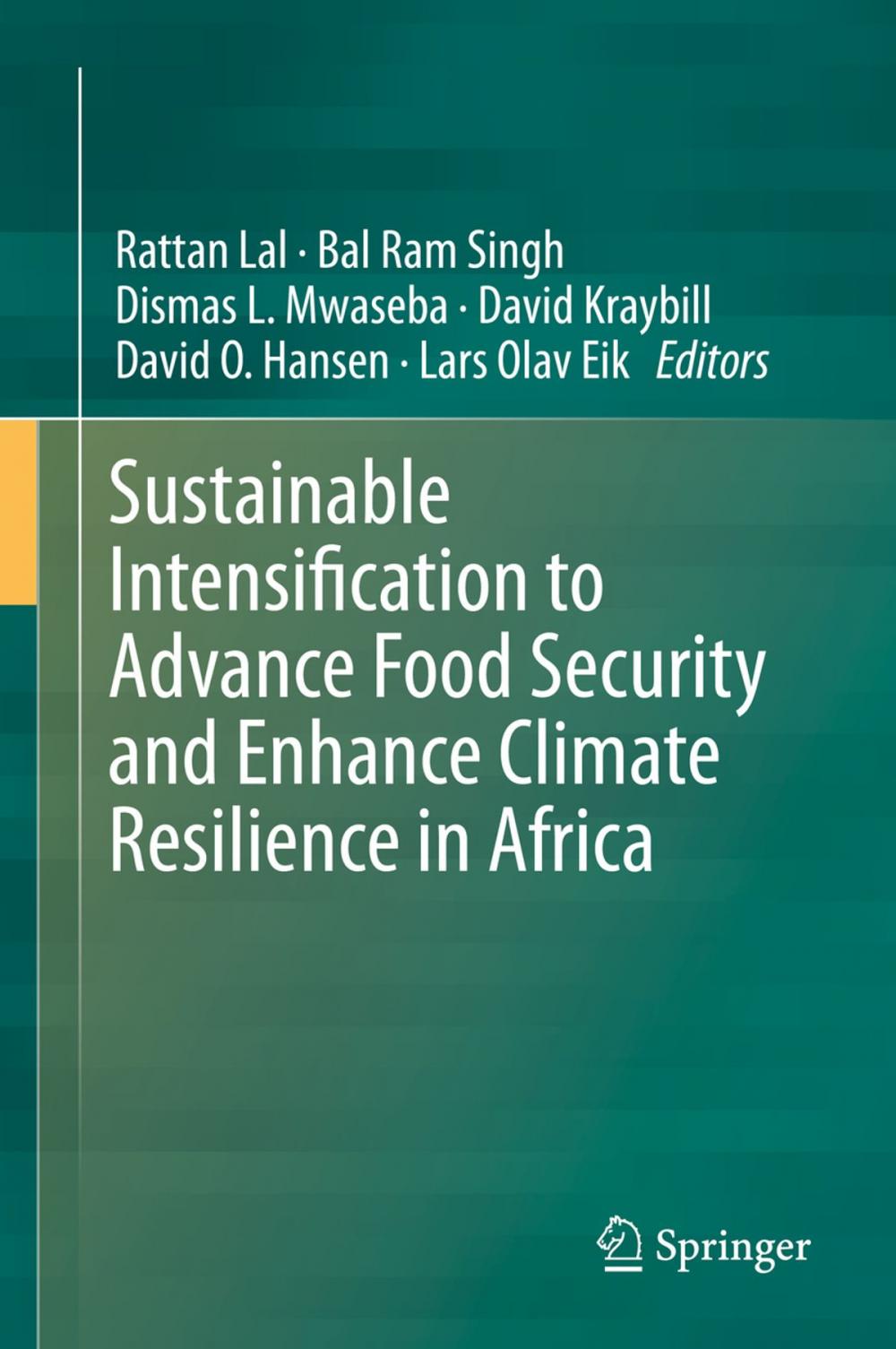 Big bigCover of Sustainable Intensification to Advance Food Security and Enhance Climate Resilience in Africa