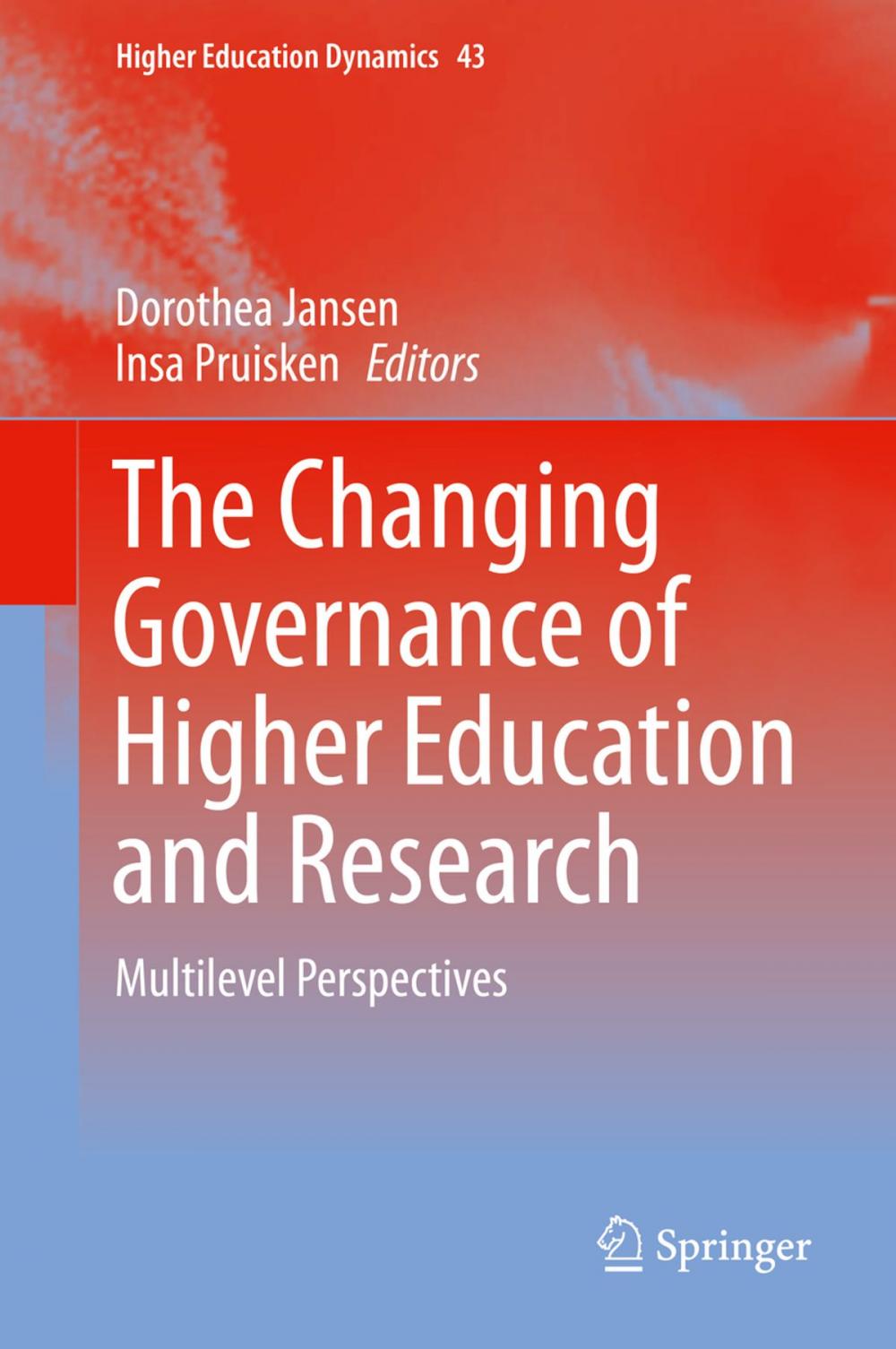 Big bigCover of The Changing Governance of Higher Education and Research