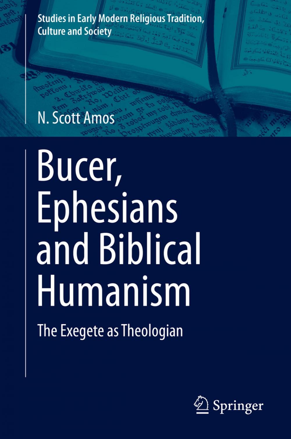 Big bigCover of Bucer, Ephesians and Biblical Humanism