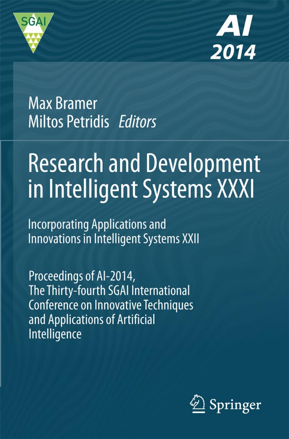 Big bigCover of Research and Development in Intelligent Systems XXXI