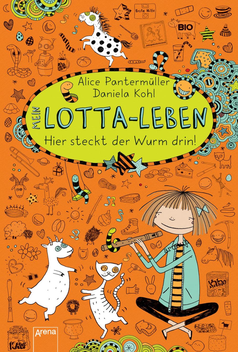 Big bigCover of Mein Lotta-Leben (3). Hier steckt der Wurm drin!