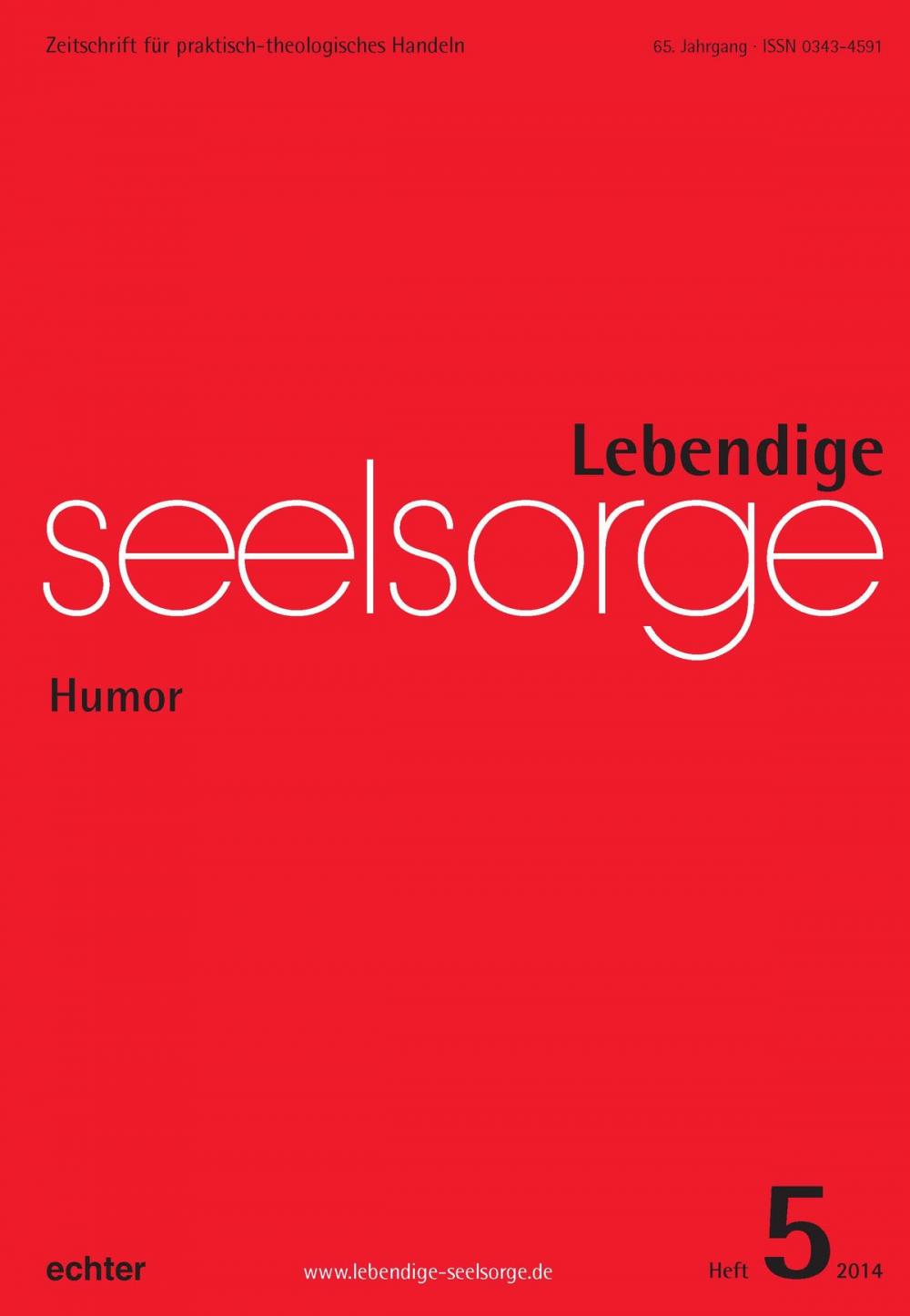 Big bigCover of Lebendige Seelsorge 5/2014