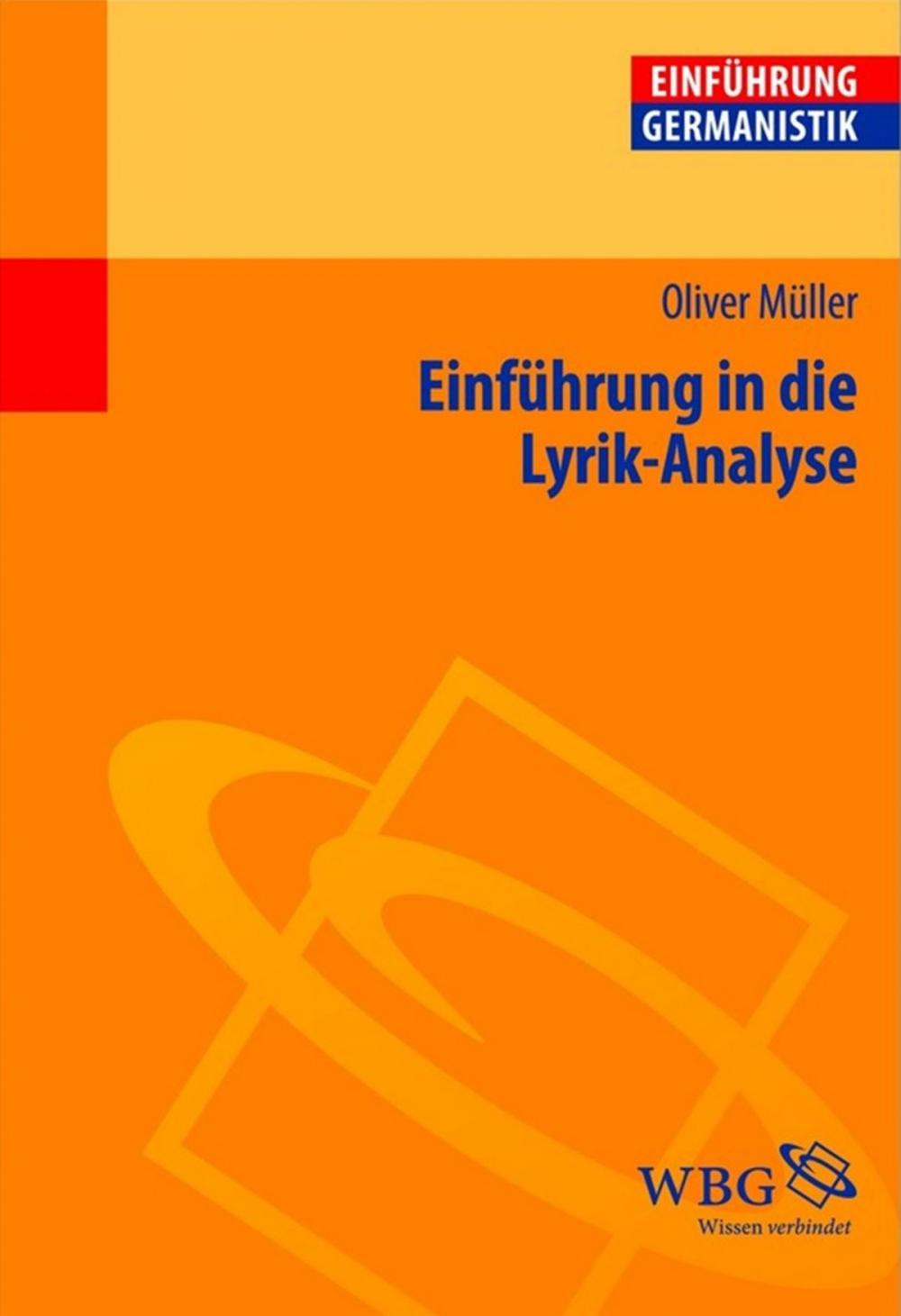 Big bigCover of Einführung in die Lyrik-Analyse