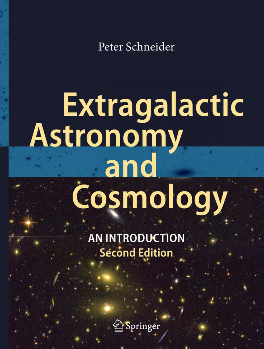 Big bigCover of Extragalactic Astronomy and Cosmology