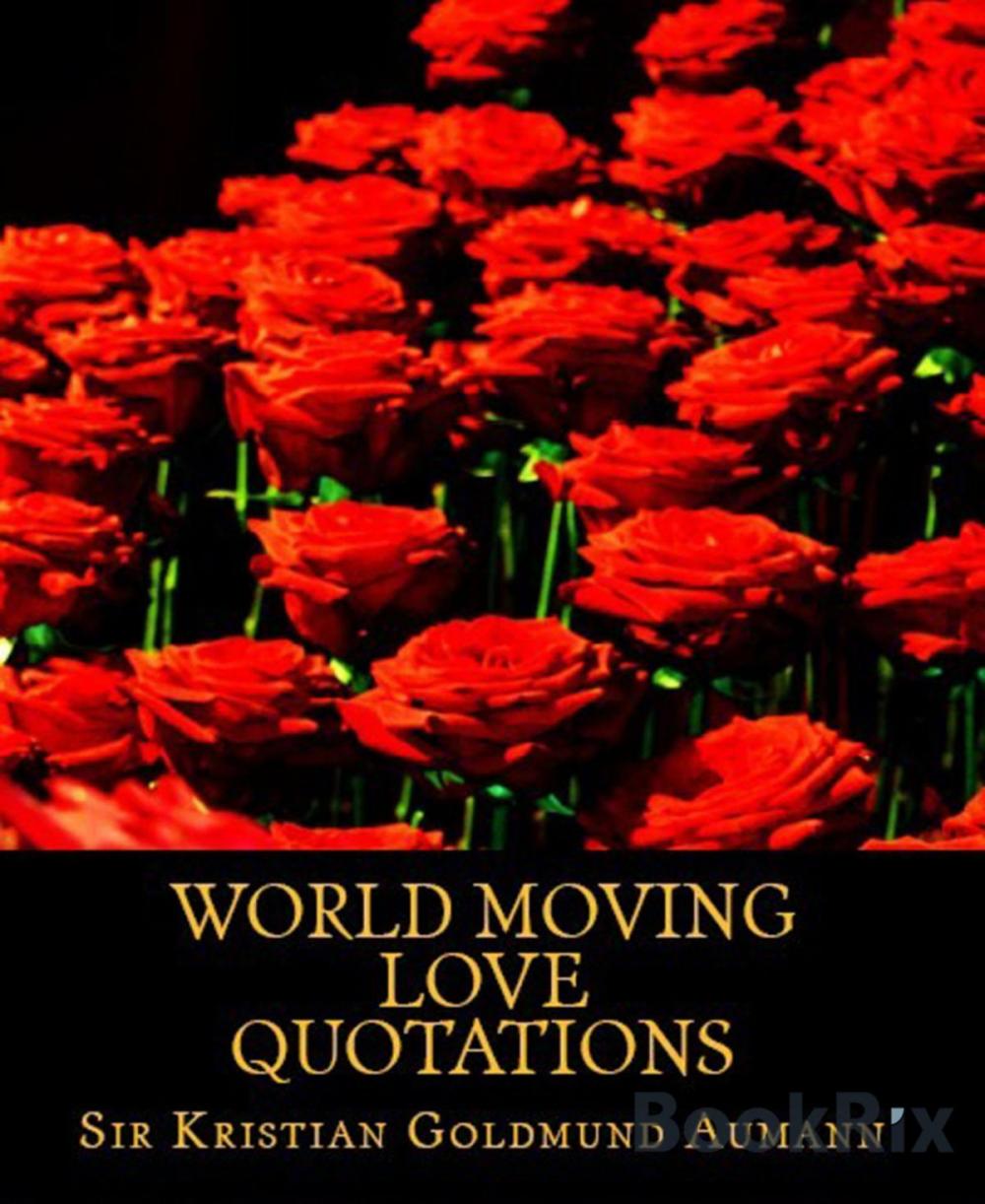 Big bigCover of World Moving Love Quotations