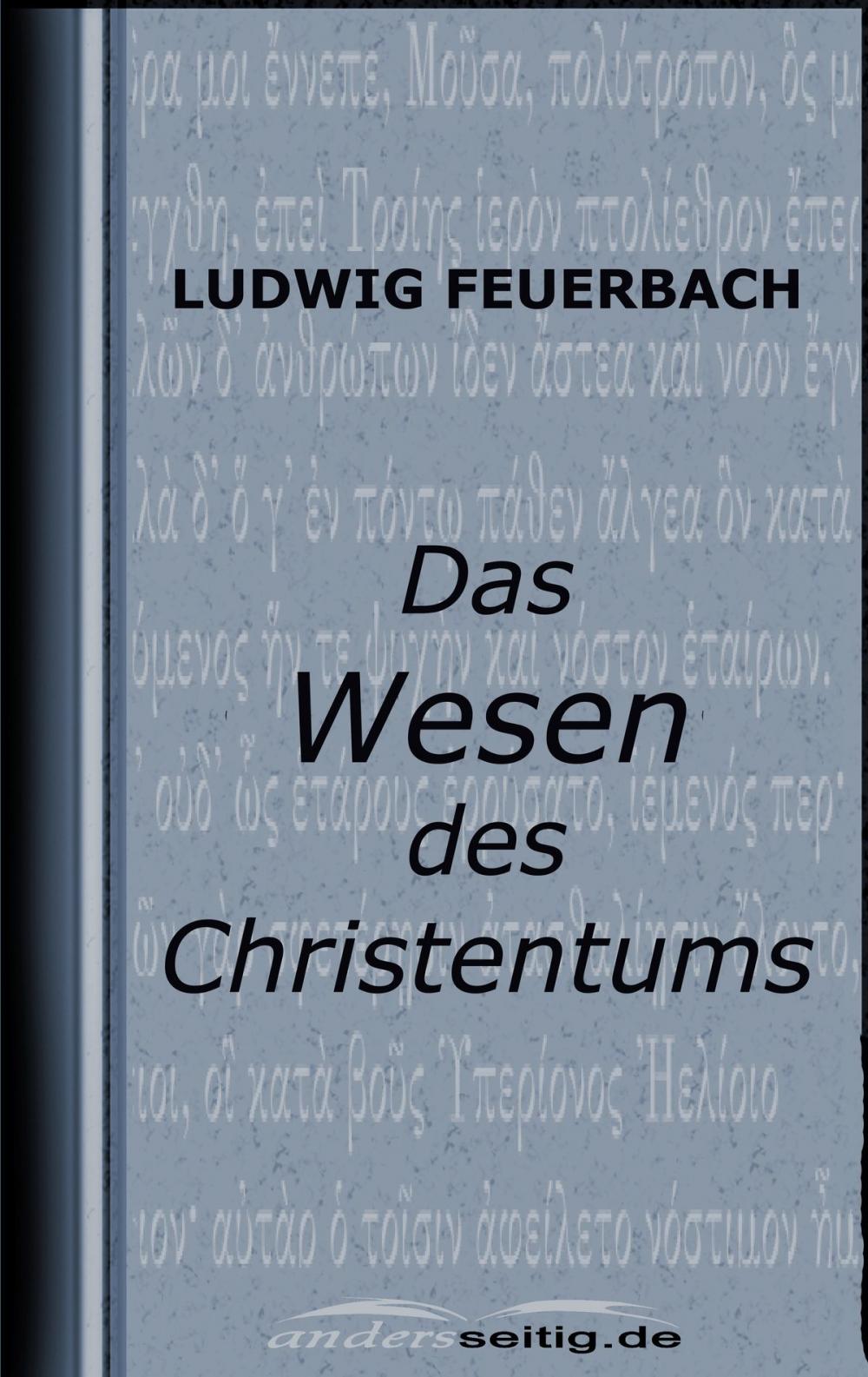 Big bigCover of Das Wesen des Christentums