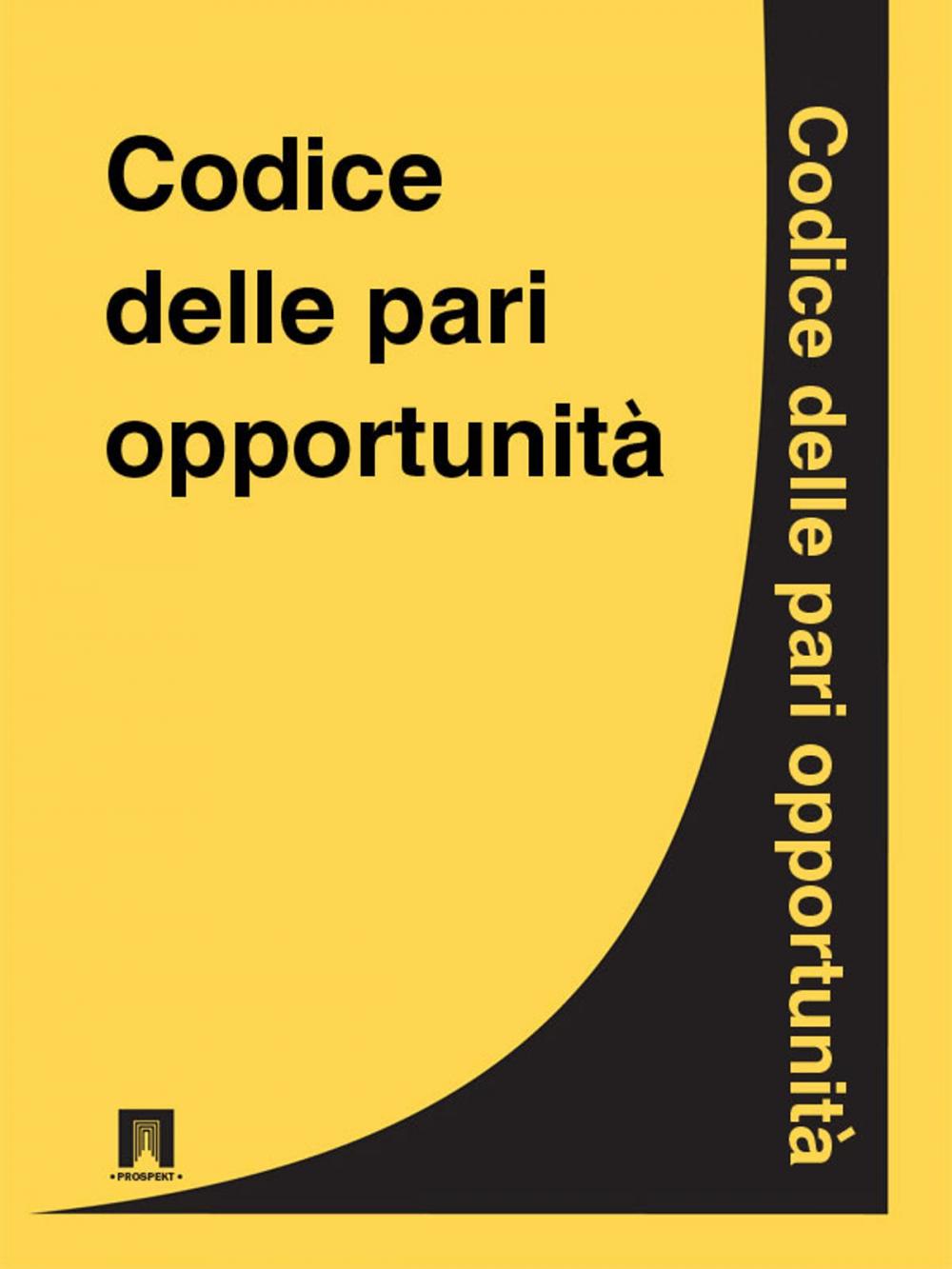 Big bigCover of Codice delle pari opportunità