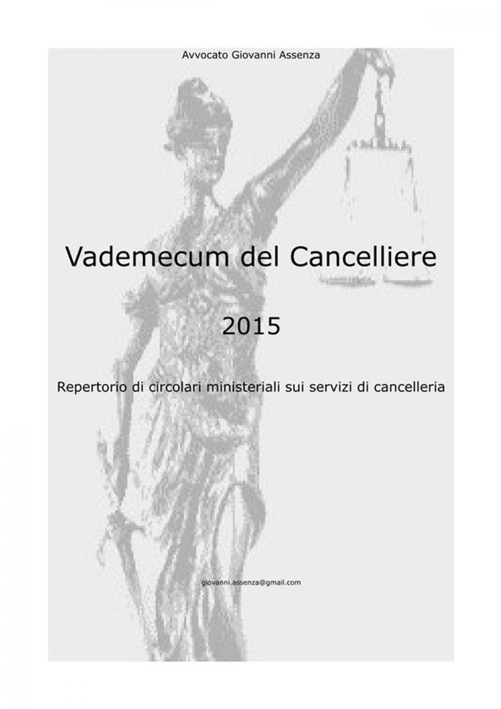 Big bigCover of Vademecum del Cancelliere