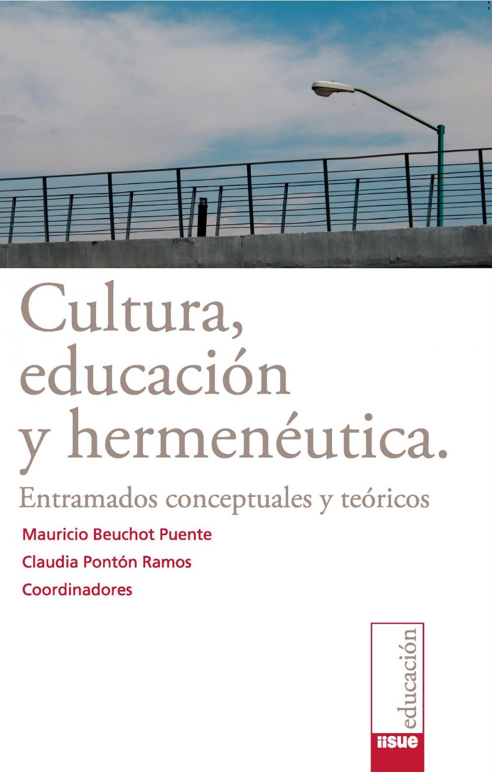 Big bigCover of Cultura, educación y hermenéutica