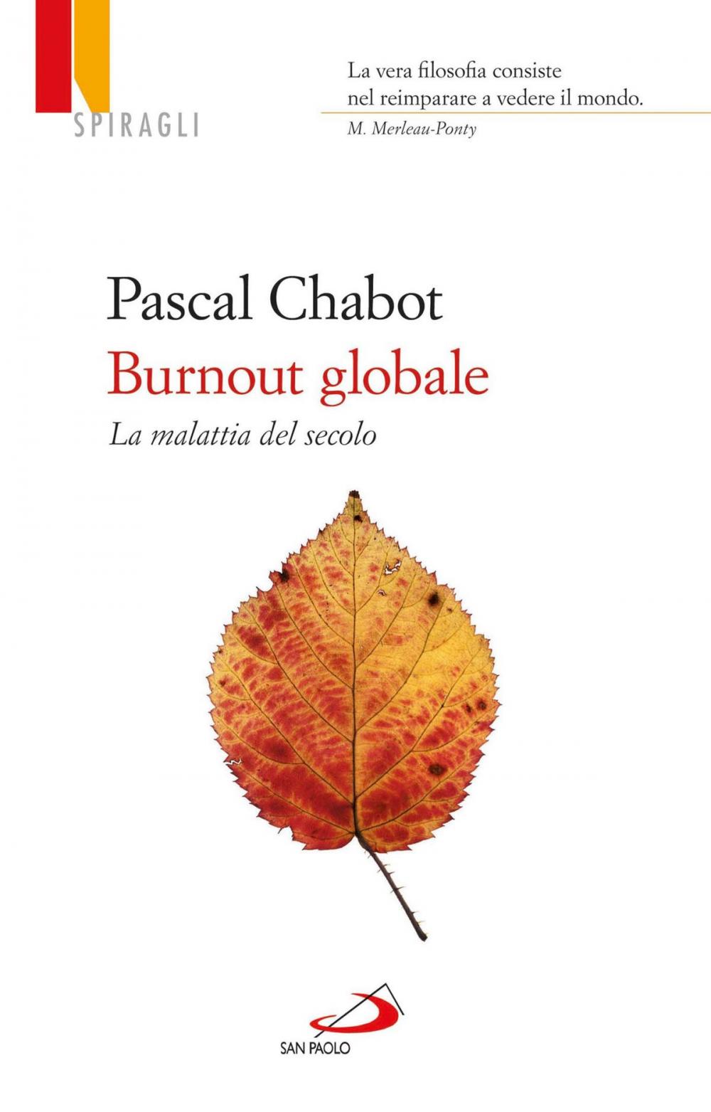 Big bigCover of Burnout globale. La malattia del secolo